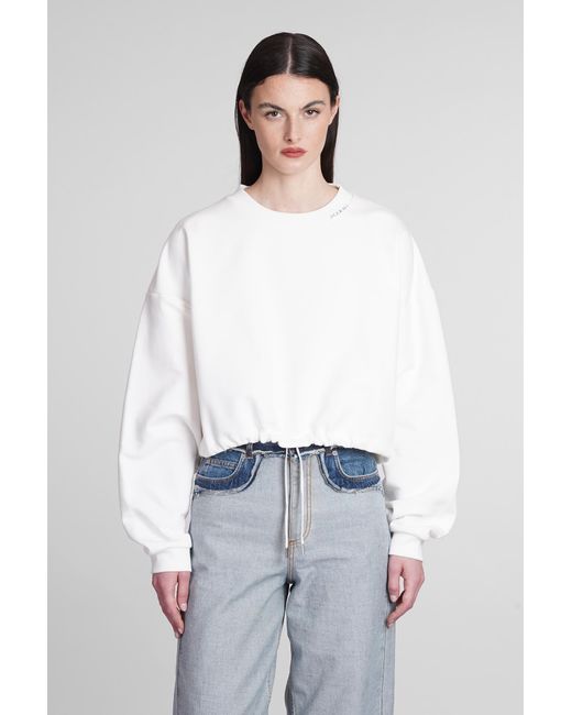 Marni White Sweatshirt
