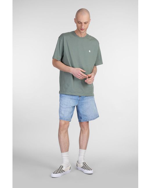 Carhartt Blue Single Knee Short Shorts for men