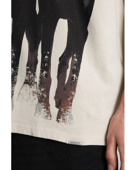 Represent Gray T-Shirt for men