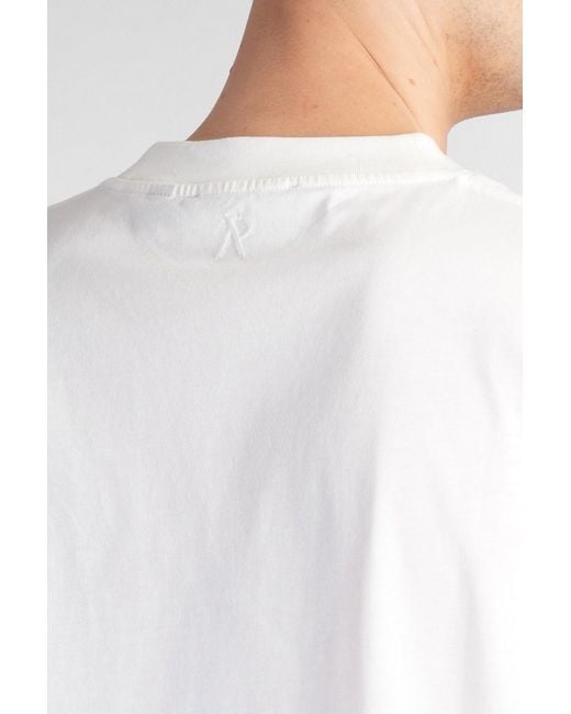 Represent White T-Shirt for men