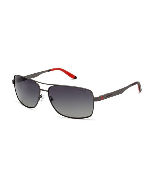 Carrera 8014/s Sunglasses Semi Matte Dark Ruthenium (wj Gray Sf Pz Lens) /  D for Men | Lyst