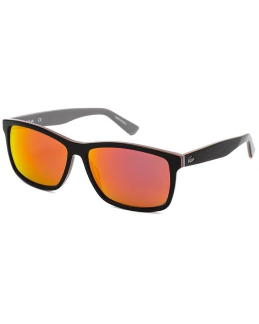 Lacoste L705s Sunglasses Black/grey / Yellow Unisex | Lyst