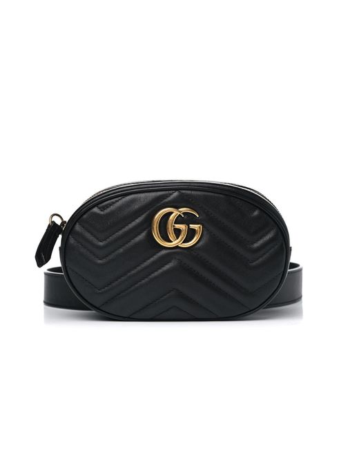 Gucci 476434 Dsvrt 1000 Marmont 2.0 Matelasse Leather Belt Bag (GG2071 ...