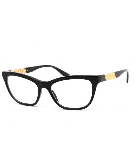 clear lens versace glasses
