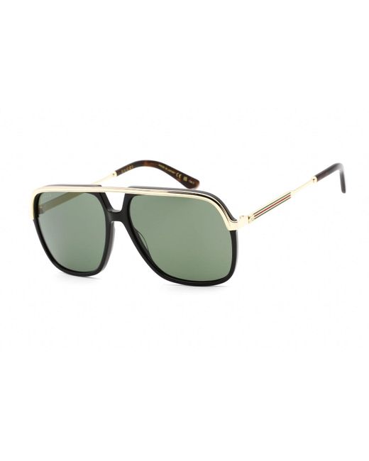 Gucci Gucci gg0200s 001 Sunglasses in Green | Lyst