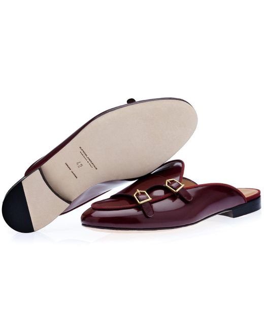 SUPERGLAMOUROUS Louis Rivareno Men's Shoes Navy & Cream Jacquard