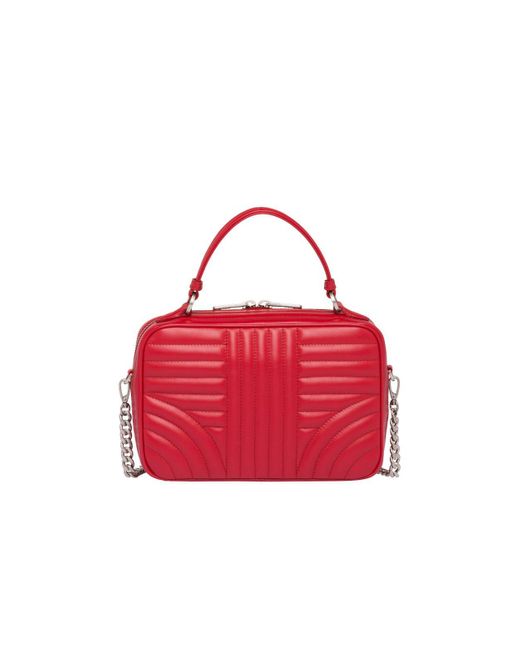 Prada Red Shoulder Bags