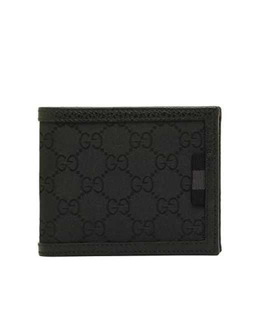 Gucci GG Marmont Leather Bi-Fold Wallet - Black - Wallets