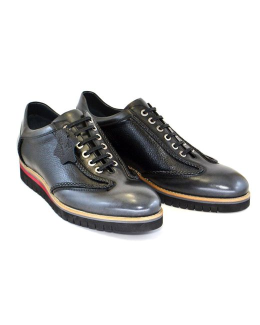 Corrente Shoes Deer-skin / Calf-skin Leather Sneakers 4002 (crt1071) in ...
