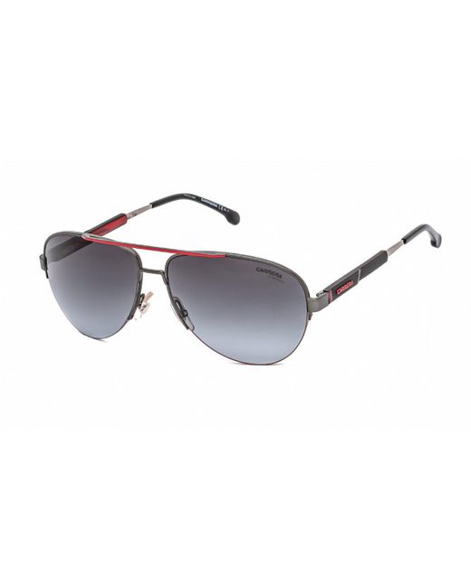 Carrera 8030/s Sunglasses Semi Matte Ruthenium Black / Grey Gradient in ...