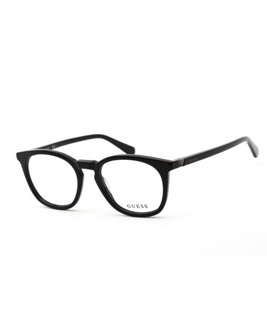 Guess Gu50053 Eyeglasses Shiny Black / Clear Demo Lens for Men Lyst