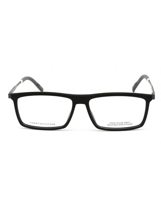 Tommy Hilfiger Th 1847 Eyeglasses Matte Black / Clear Demo Lens for Men |  Lyst