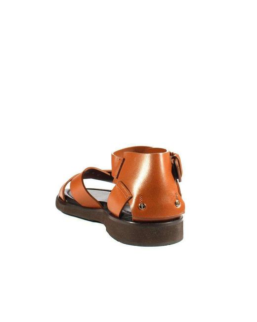 LauraBellariva LB3G Metal Cross Over Strap Sandal 8927 - Head Start Shoes