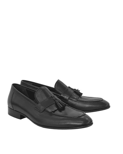 Corrente P0006 3010 Shoes Calf Skin Leather Kiltie Tassel Loafers ...