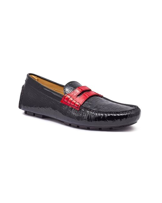 Mauri 3502 Suave Shoes Black \u0026 Red 