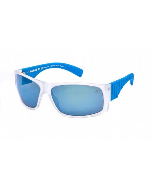 Timberland Tb9215 Sunglasses Grey/other / Smoke Polarized in Blue for Men |  Lyst