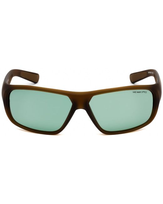 Nike Mercurial 6.0 Ev0778 Sunglasses Matte Brown / Green for Men | Lyst