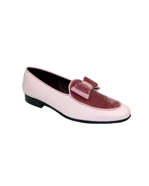 DUCA® Amalfi Shoes Patent Leather-velvet in Pink for Men | Lyst