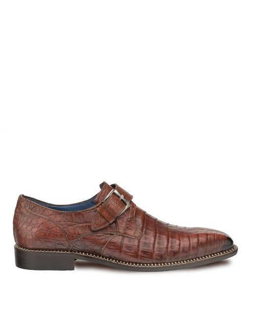 Mezlan monk cheap strap shoes