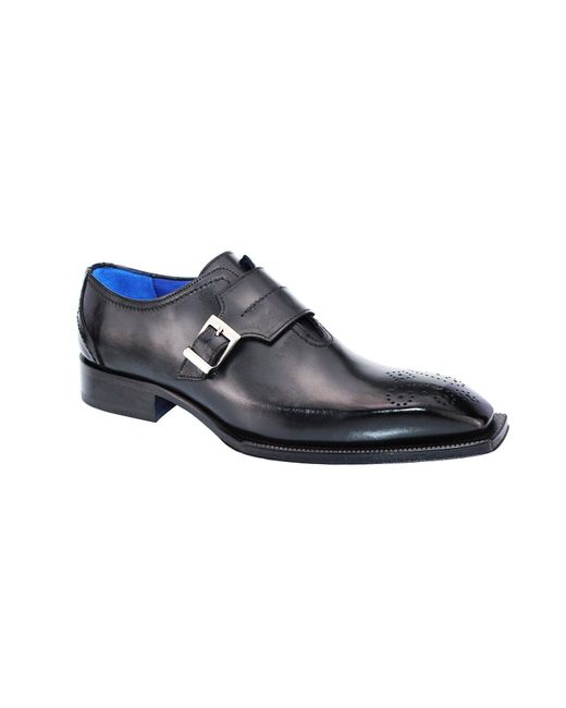 Emilio Franco Luca Ii Shoes Calf-skin Leather Monk-strap Loafers ...