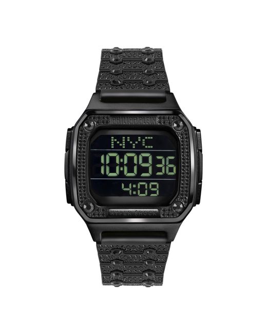 Philipp Plein Hyper $hock Crystal Digital Watch for Men | Lyst UK