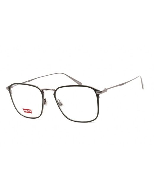 Levi's Lv 5000 Eyeglasses Matte Khaki/clear Demo Lens in Metallic