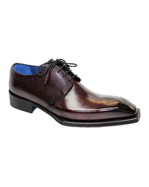 Emilio Franco Gianni Shoes Calf-skin Leather Derby Oxfords (ef3804) in ...