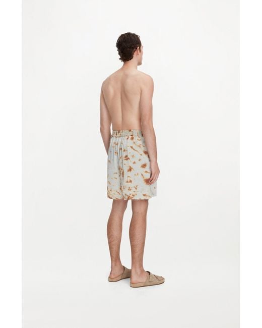 delos.land White Lazarus Shorts for men