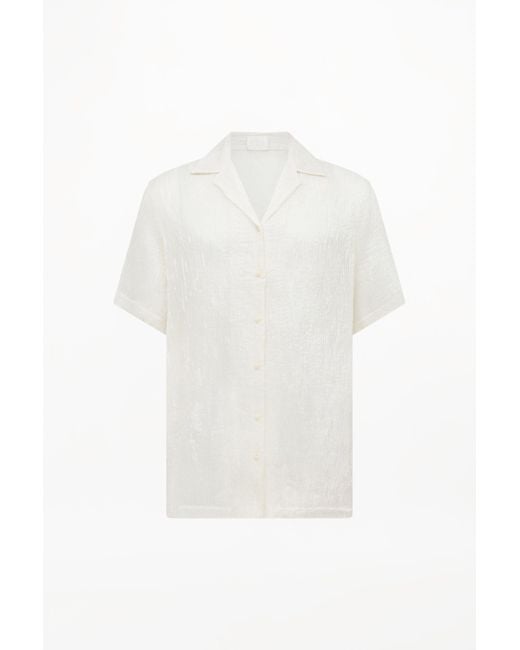 delos.land White Otto Shirt for men