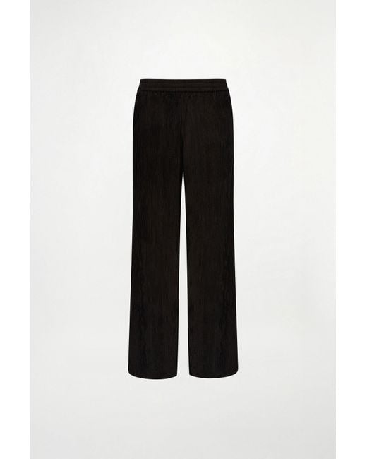 Delos Black Clement Trousers for men