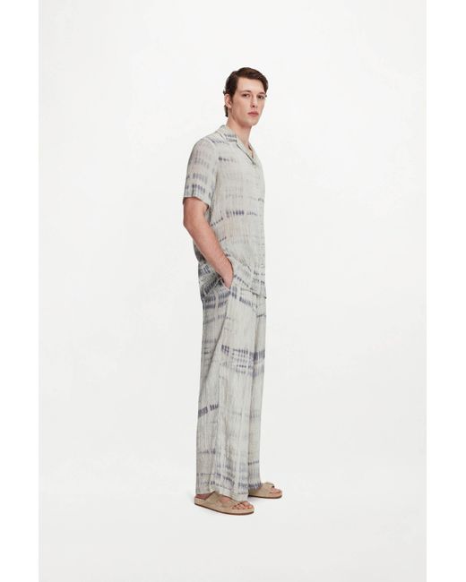 Delos White Otto Shirt Glacier for men