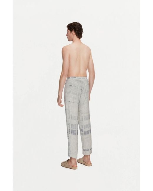 delos.land White Tao Trousers for men
