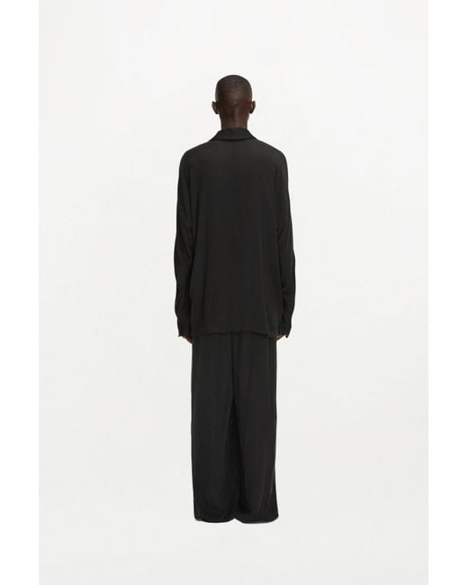 Delos Black Icarus Trousers for men