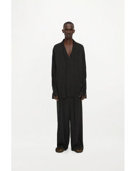 Delos Black Icarus Trousers for men