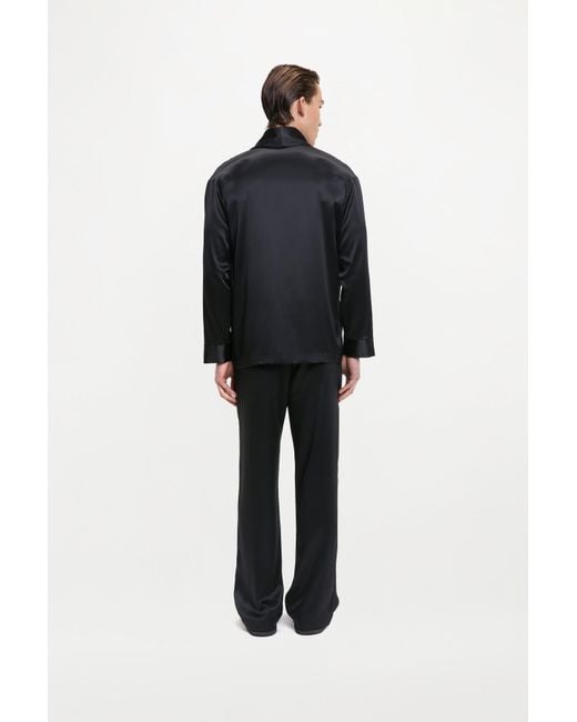 delos.land Black Gilbert Jacket for men