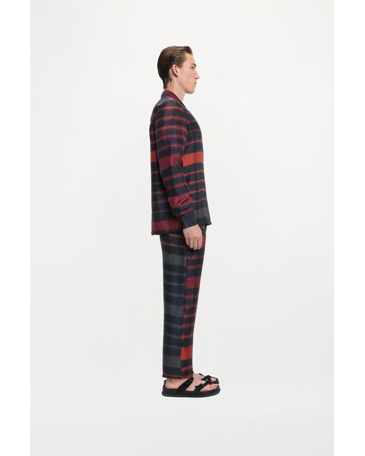RS24-RTW-JK08M-0001 TAO JACKET PRINTED SILK TWILL RAINBOW CROC Multicolor Tao Jacket for men