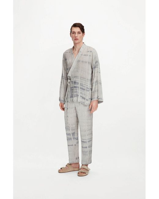 delos.land White Tao Trousers for men
