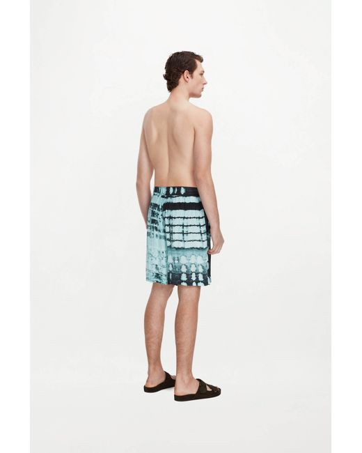 delos.land Blue Lazarus Shorts for men