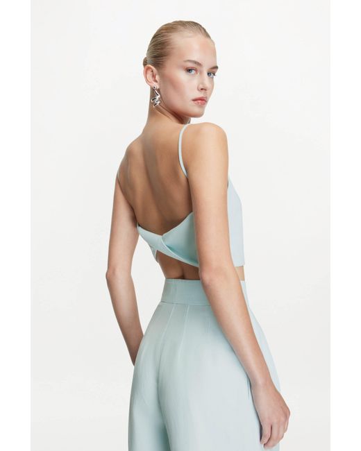 Delos White Naxia Top