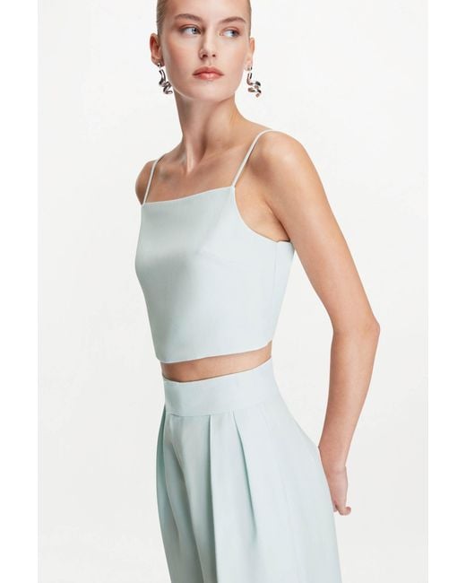 Delos White Naxia Top