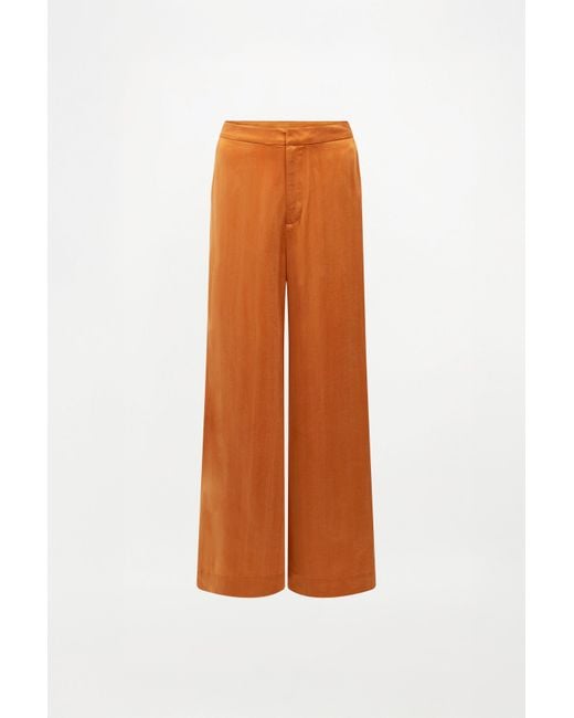Delos Orange Avra Trousers