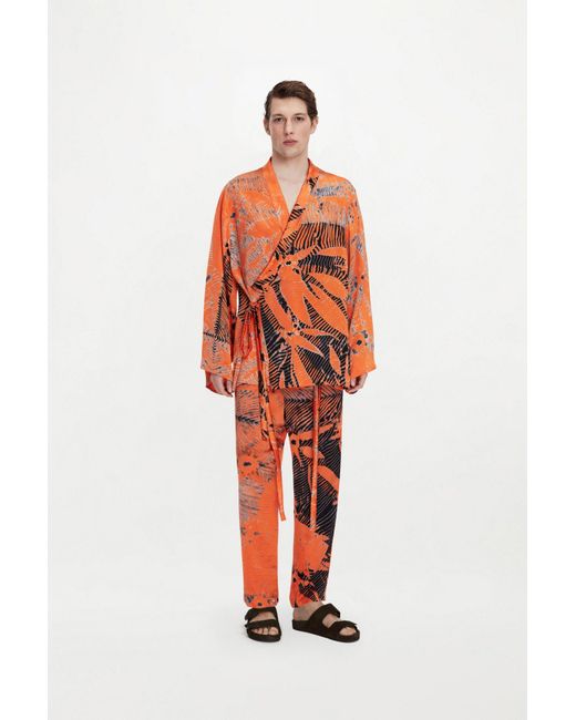 delos.land Orange Tao Jacket for men