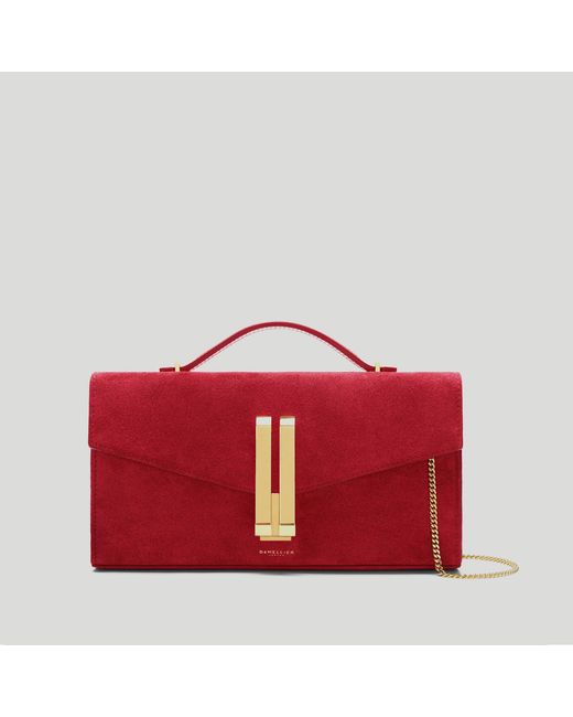 DeMellier London Red The Vancouver Clutch