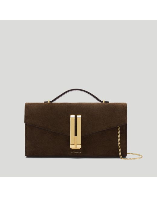 DeMellier London Brown The Vancouver Clutch