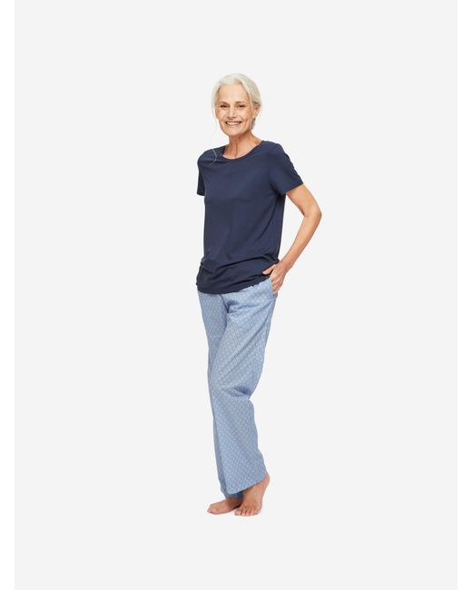 Derek Rose Lounge Trousers Nelson 82 