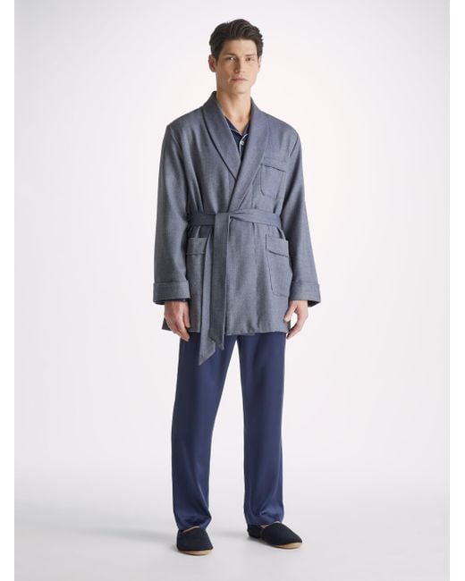 Derek rose smoking jacket cheap