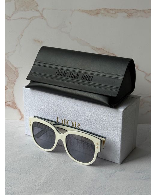 Dior Black Dior Pacific B2F Rounded Sunglasses
