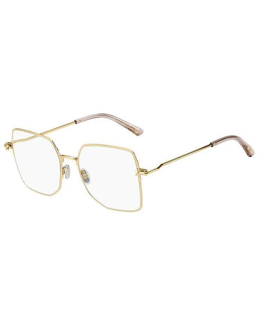 Jimmy Choo Jc262 Gold Square Frames in Black Lyst