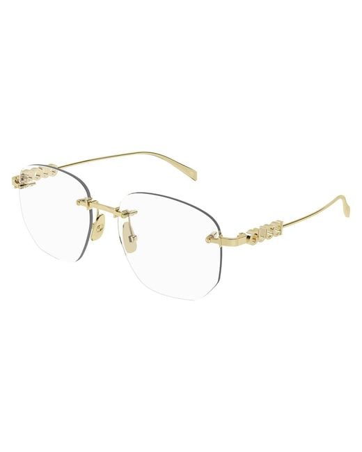 Gucci Black Gg1806O Rimless Frames for men
