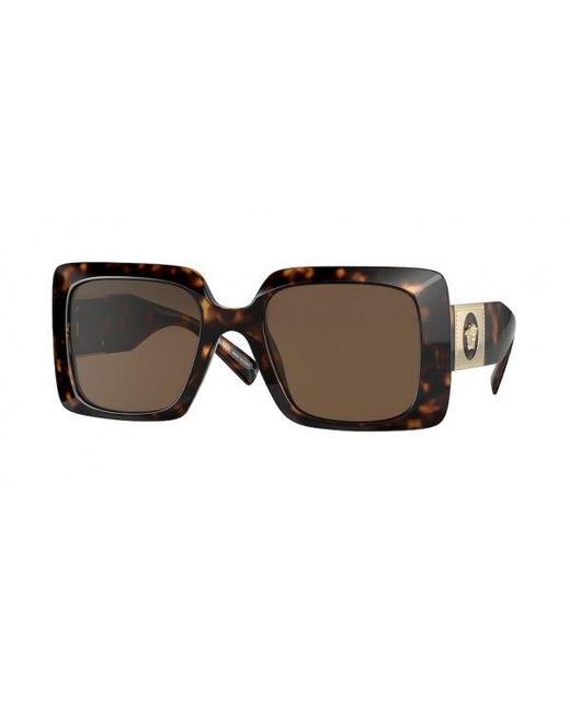 Versace Black Ve4405 Square Sunglasses